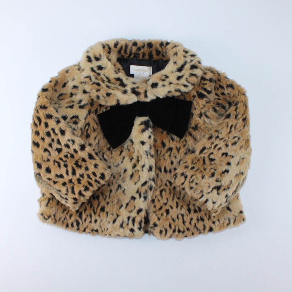 SAVANNAH leopard print jacket NWOT